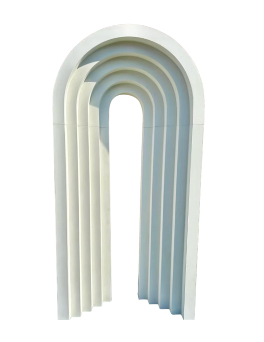 3D Layered Arch Backdrop