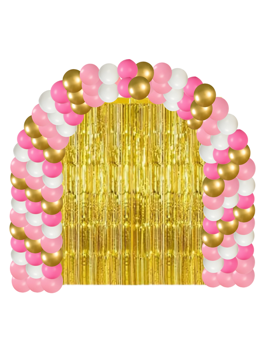 Classic Arch with Foil Fringe