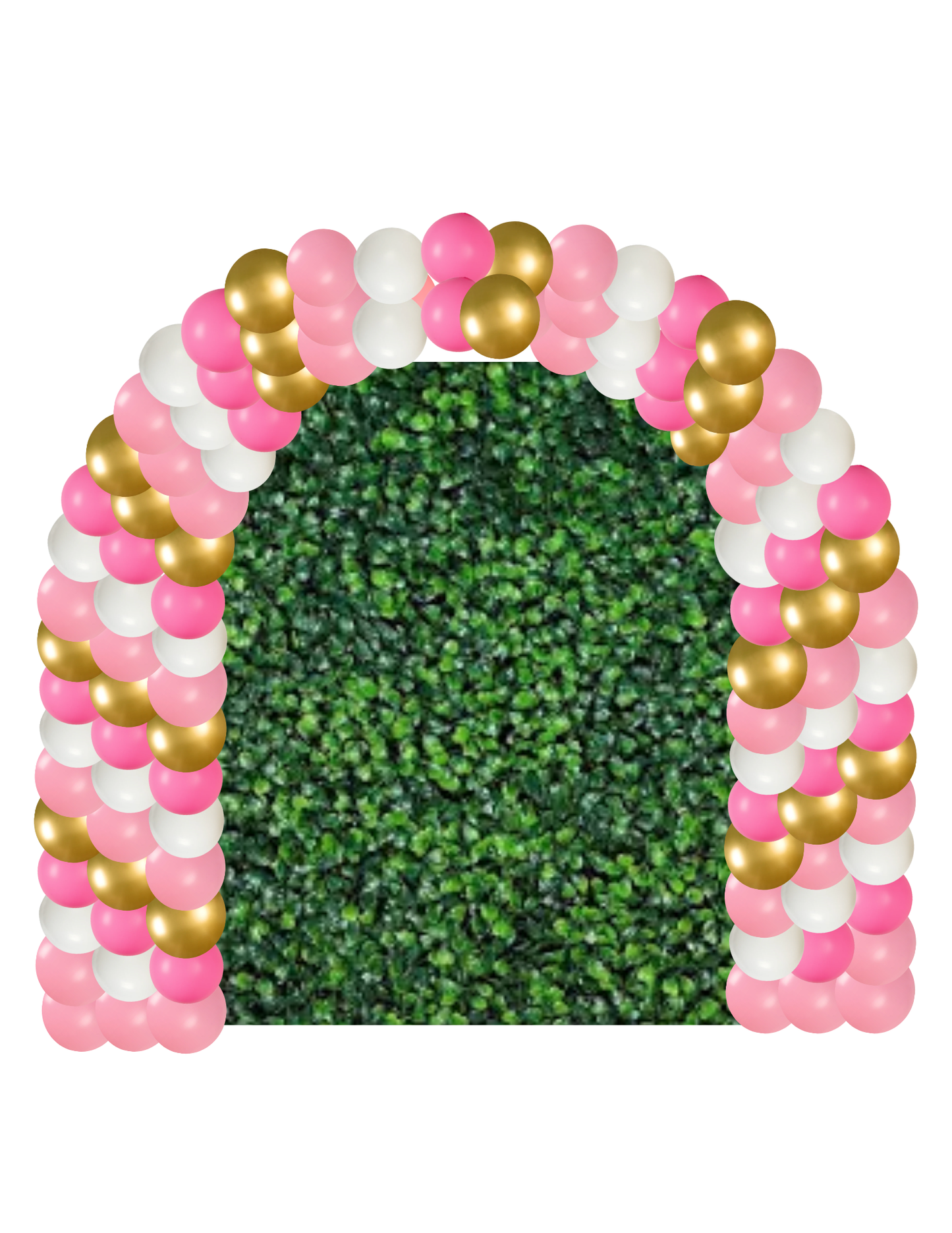 Classic Arch with Grass Wall