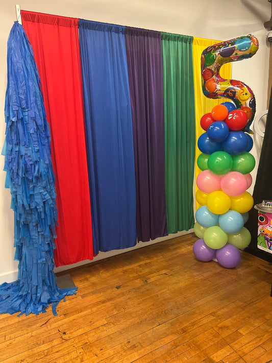 Traditional Drape Wall Backdrop