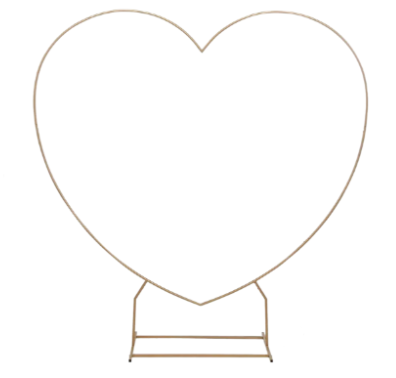 Metal Heart Backdrop